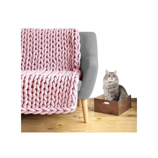 organic cotton knit blanket