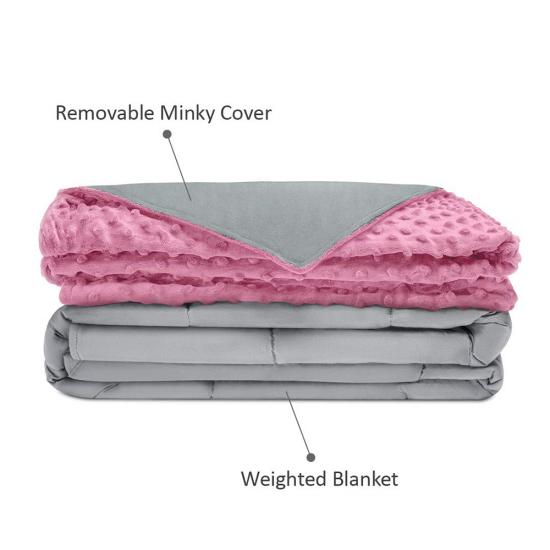 flannel heavy blanket weighted